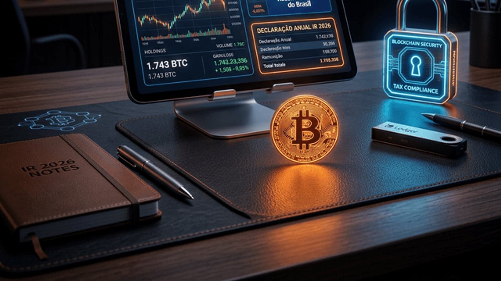 Como declarar Criptomoedas e Bitcoin no IR 2026