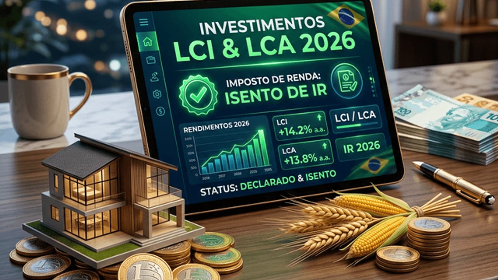 LCI e LCA são Isentas de IR? Como Declarar no IRPF 2026