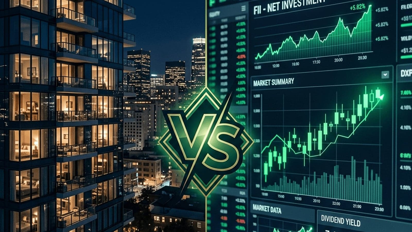 FII ou Imóvel Para Alugar: O Que Dá Mais Dinheiro em 2026?