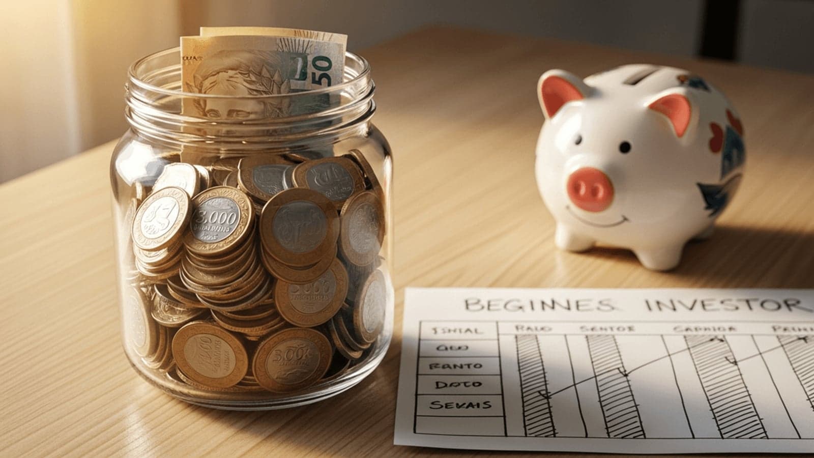 Quanto Rende R$ 3.000 Investido em 2026: Poupança, CDB e Tesouro
